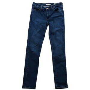 Levi's Women's Jeans Size 28x30 Skinny Classic Casual Blue Denim Pockets Ankle